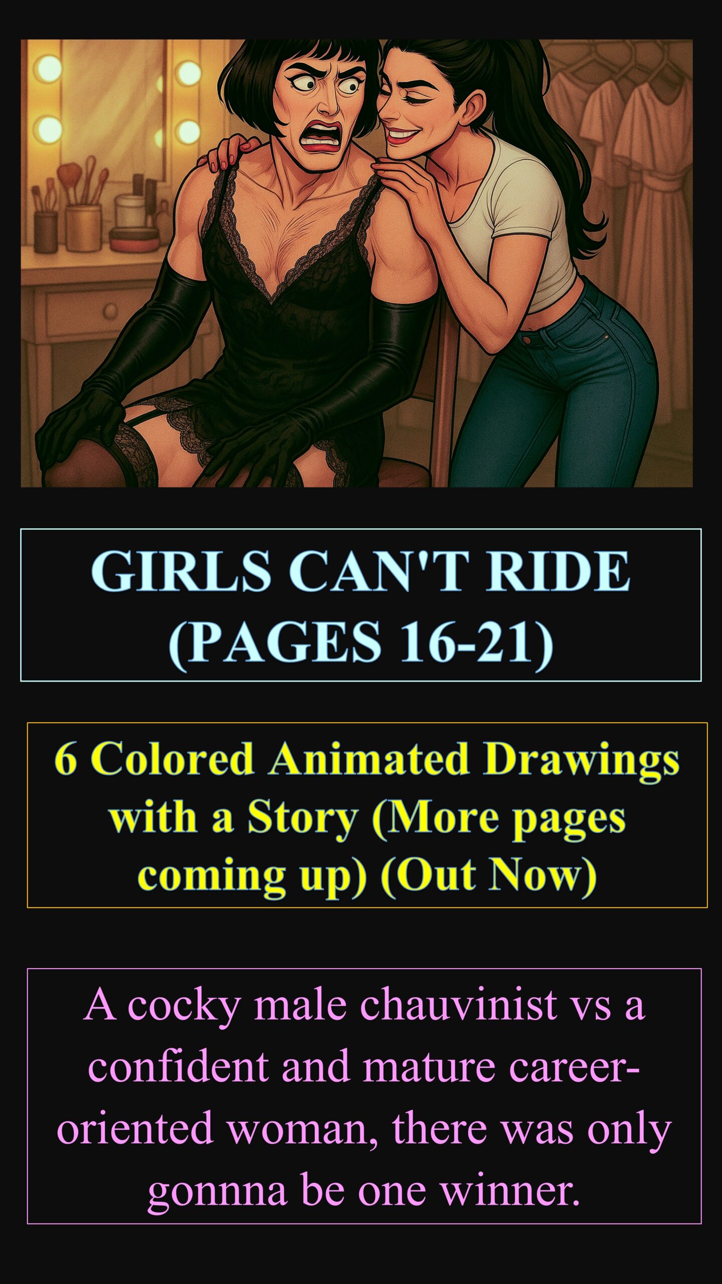 GIRLS CANT RIDE (PAGES 16-21)